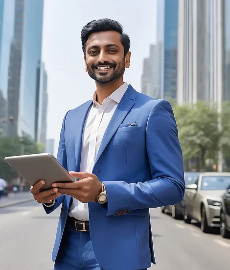 smiling-indian-business-man-professional-executive-manager-holding-digital-tablet-online-fintech-outside-happy-eastern-businessman-ceo-using-pad-standing-outdoors-big-urban-city-street-vertical